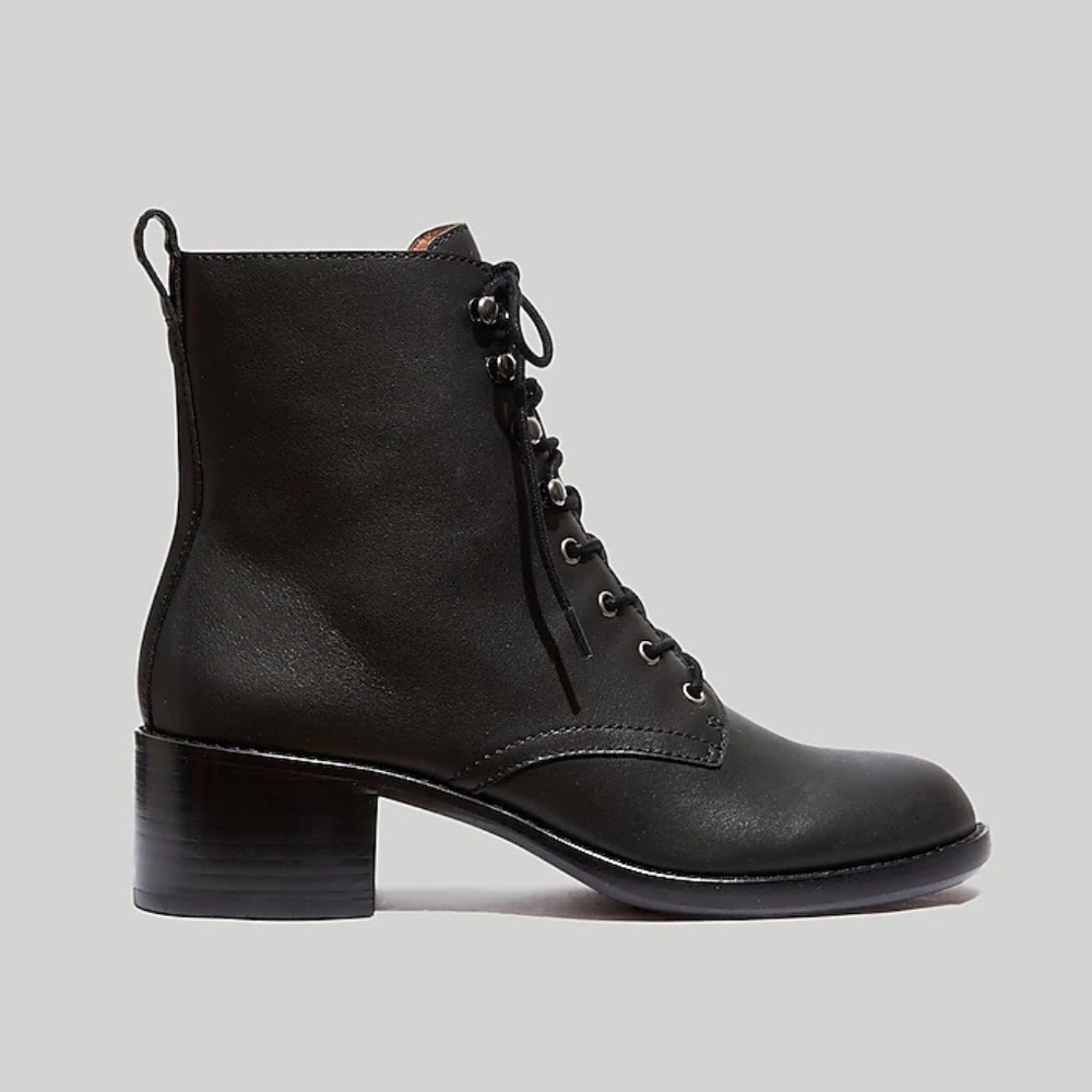 Madewell Patti Lace-Up Boots Size US 6.5